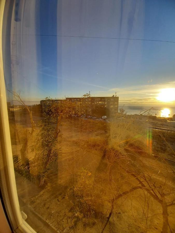 Flat with the sea view Apartment Aktau  Luaran gambar